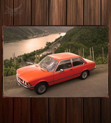 Металлическая табличка BMW 320i Coupe (E21)